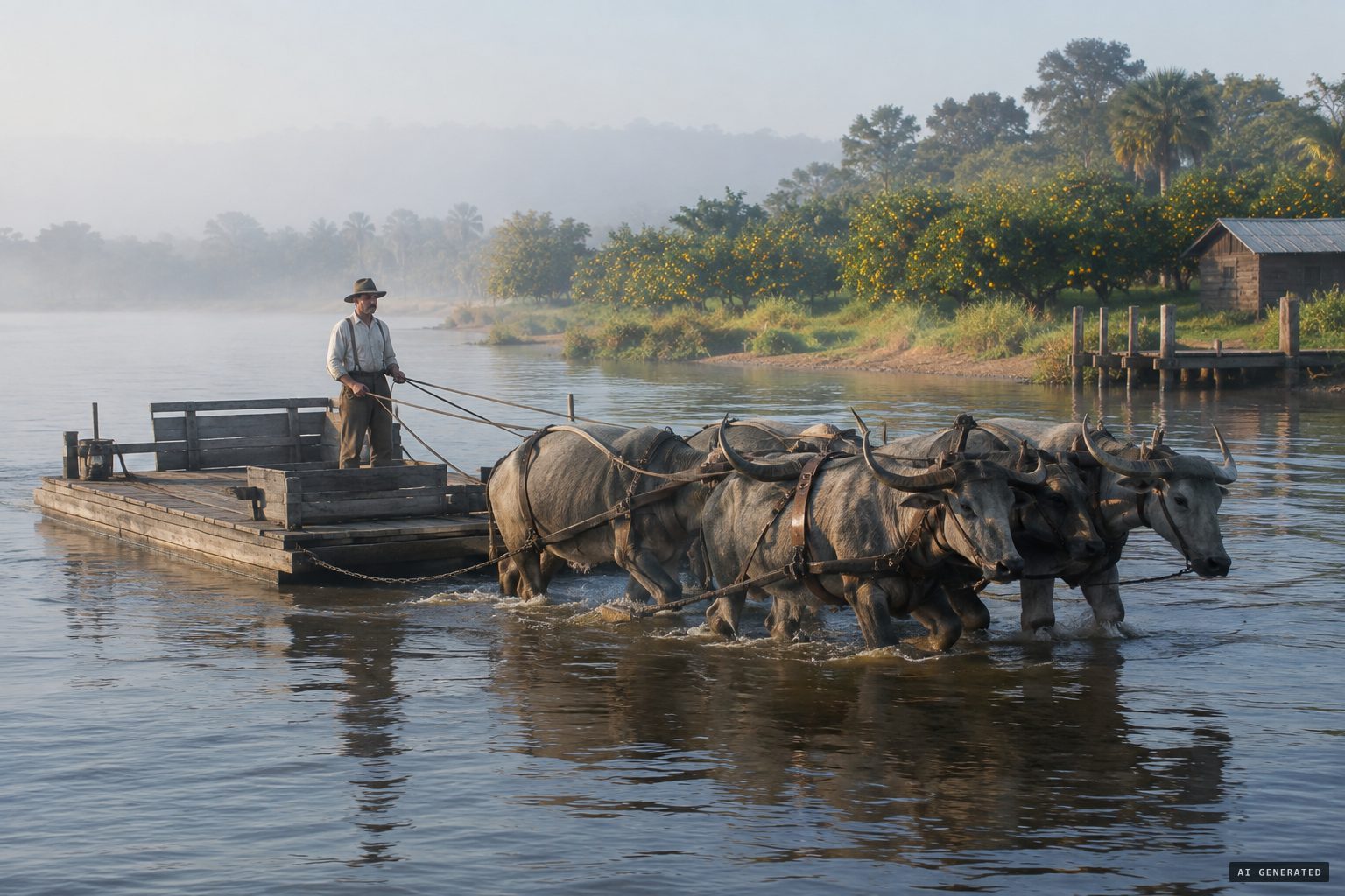 The State Attorney's tall tale: Borinkus used as a team to ferry across the river