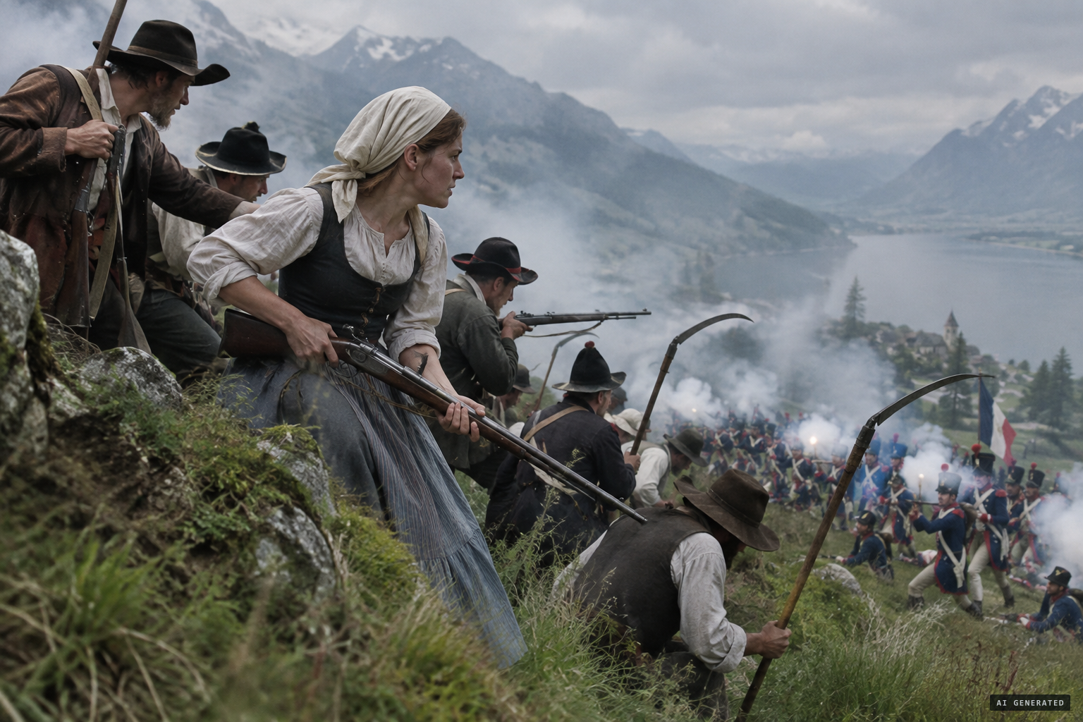 Veronika Gut, who fought the French in 1798