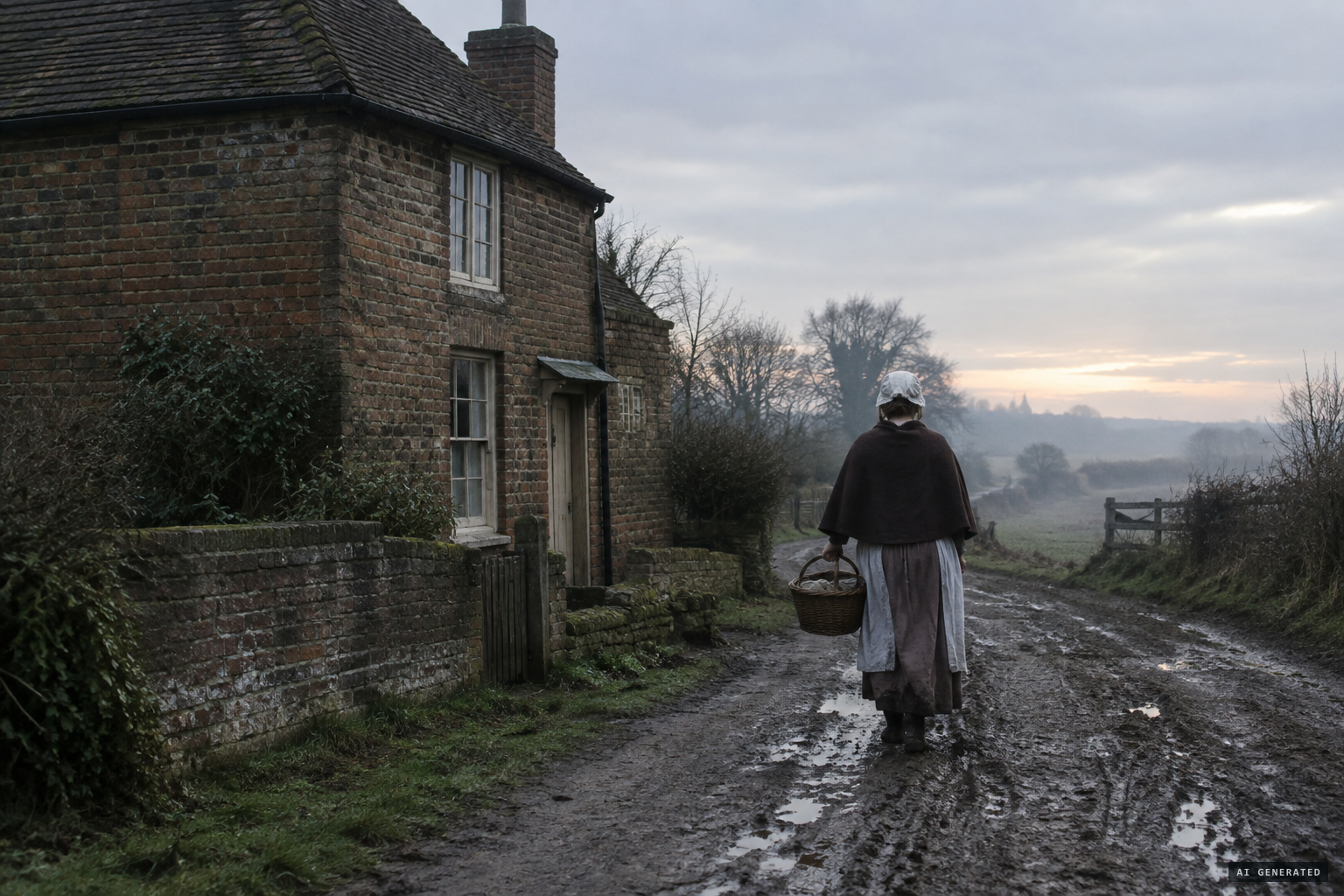 Ann Robinson is sent on an errand and the house goes quiet