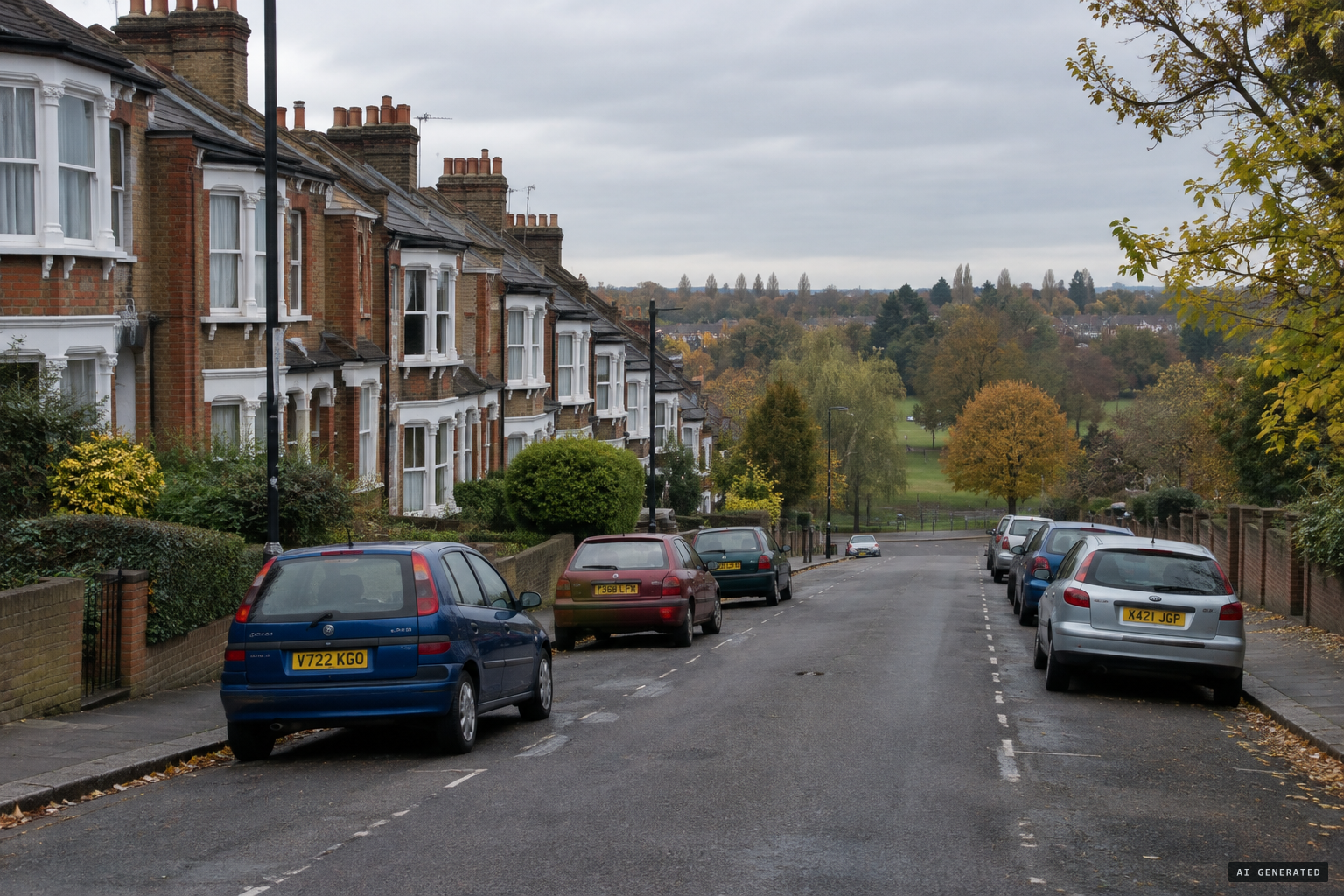 Sydenham, a south-east London district of gardens, copses and parks