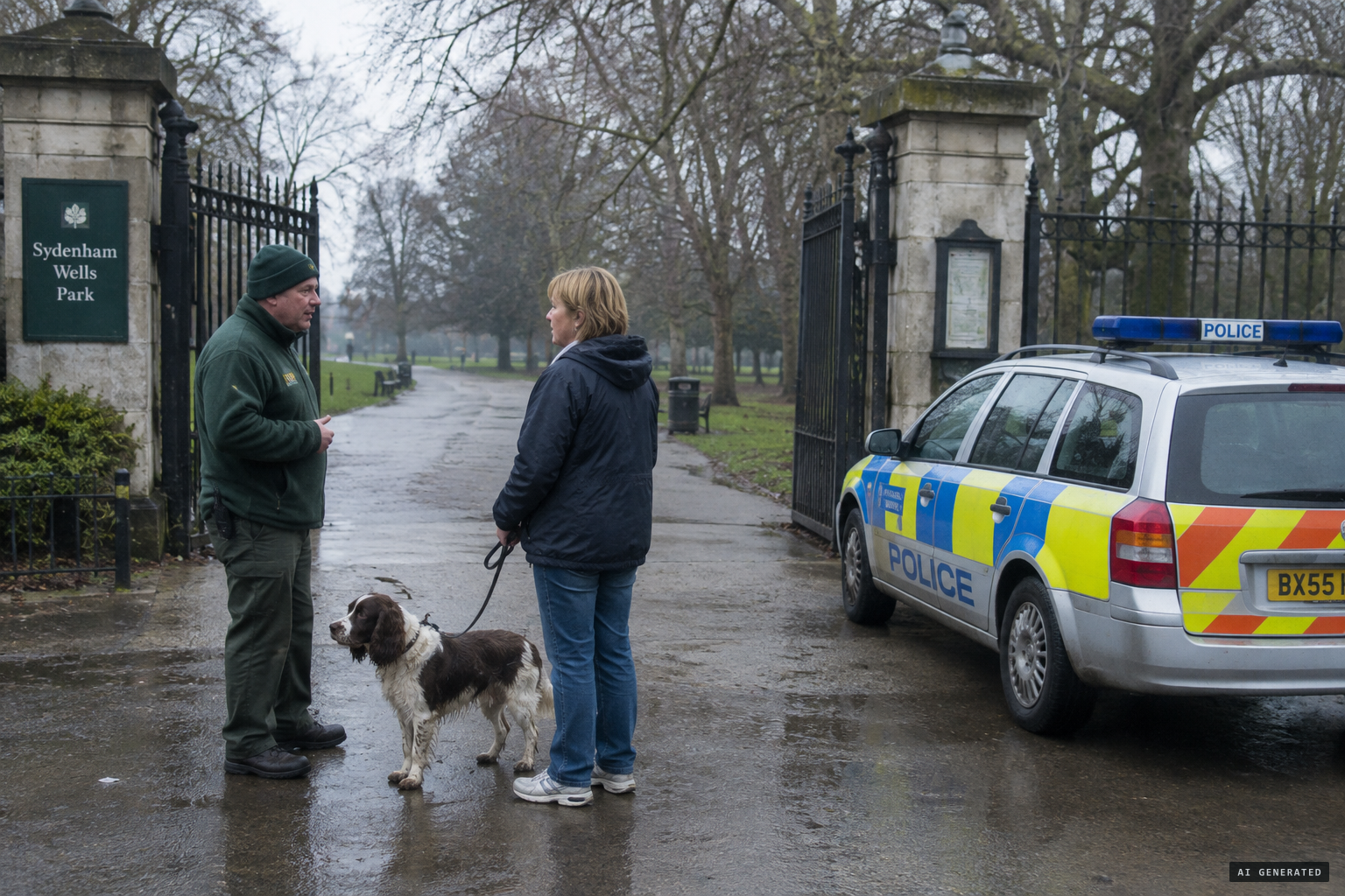 Wardens at Sydenham Wells Park warn dog walkers