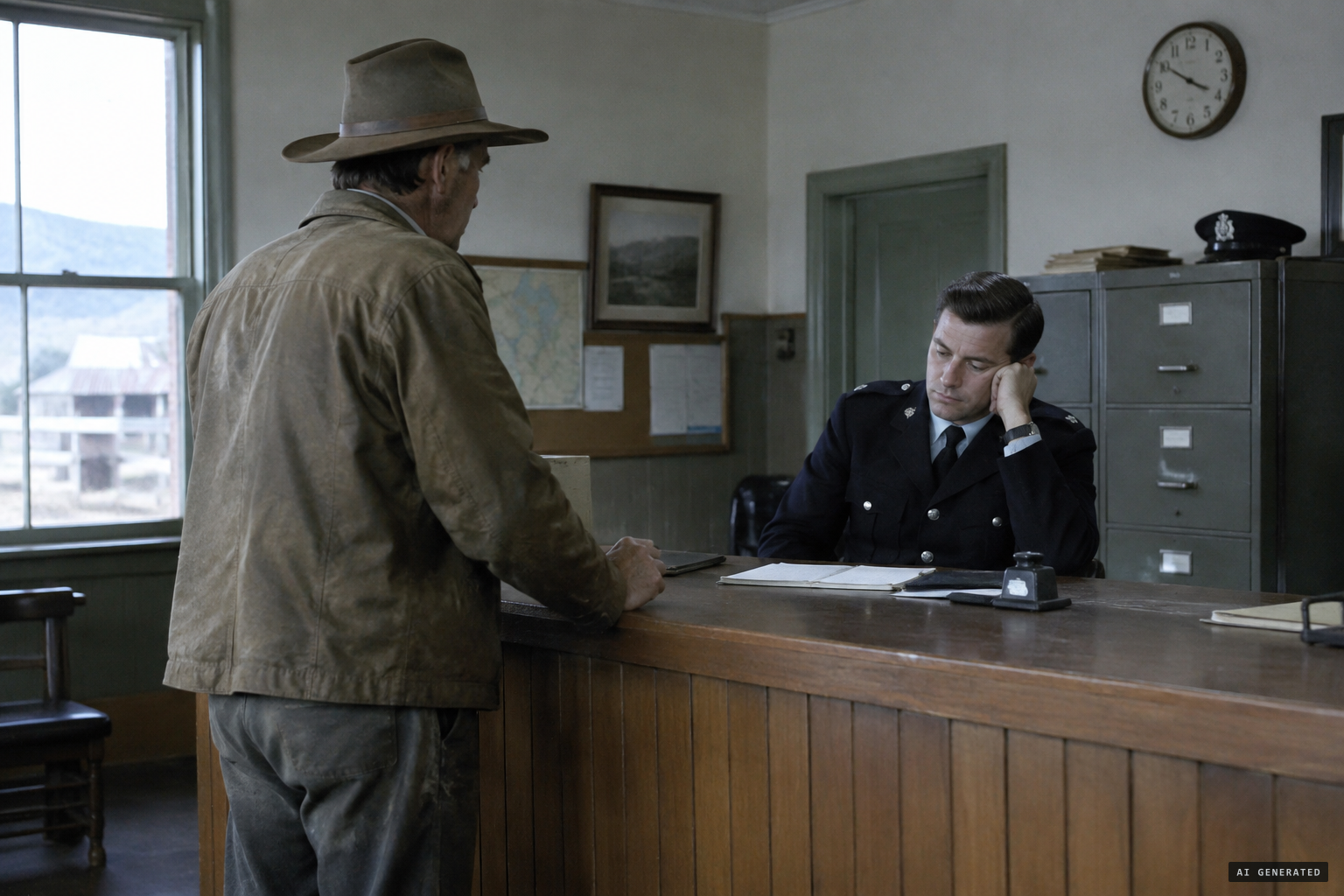 Fenton reports the find to local authorities, who show little interest