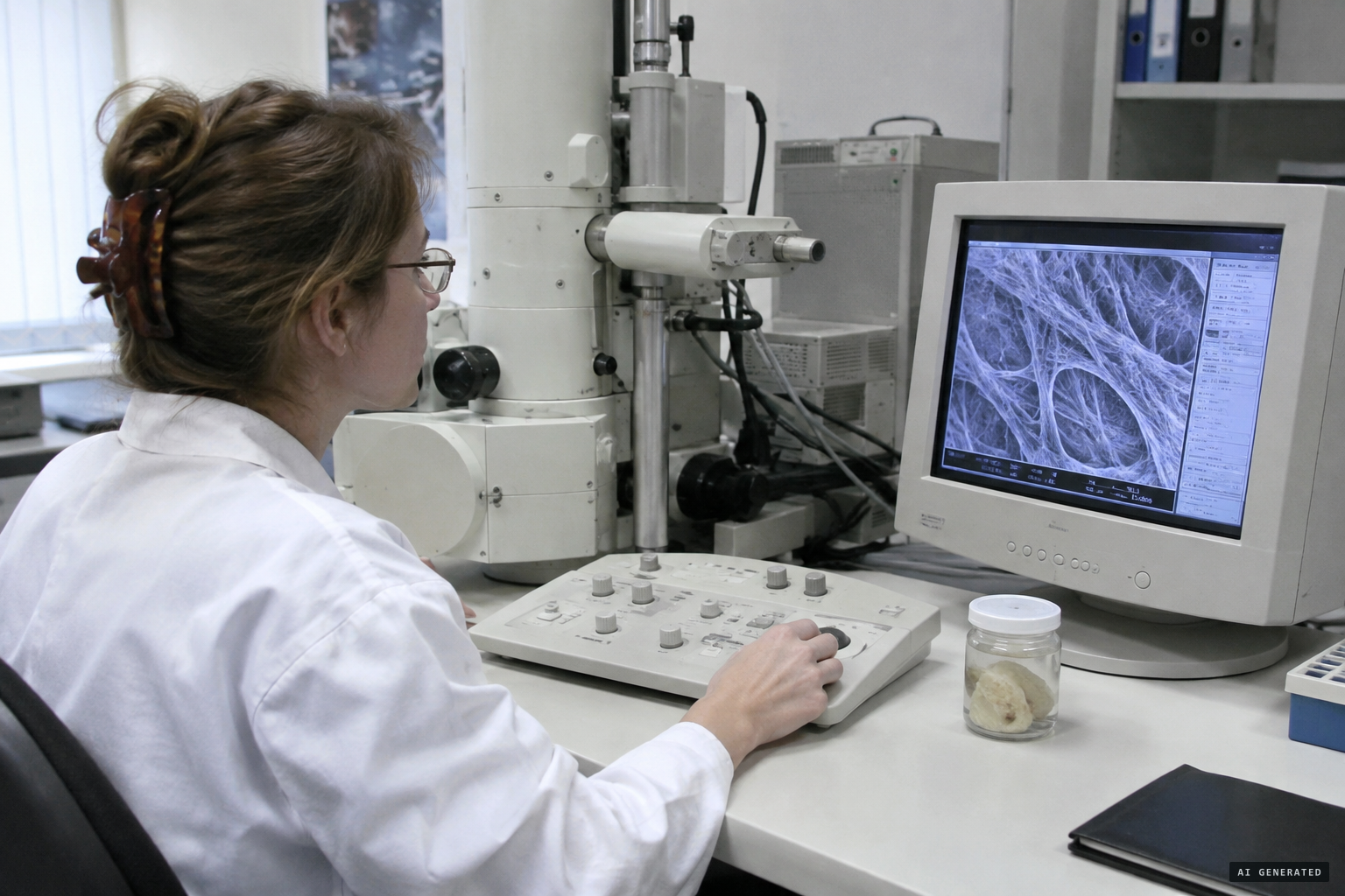 Electron microscopy and molecular tests confirm the remains of a great whale