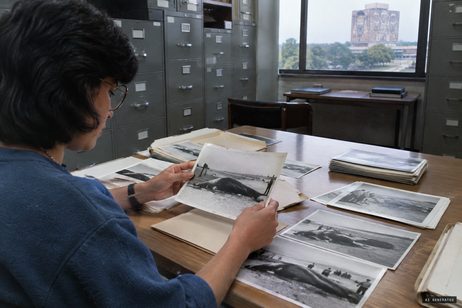 In 1994 the UNAM photographs are found again