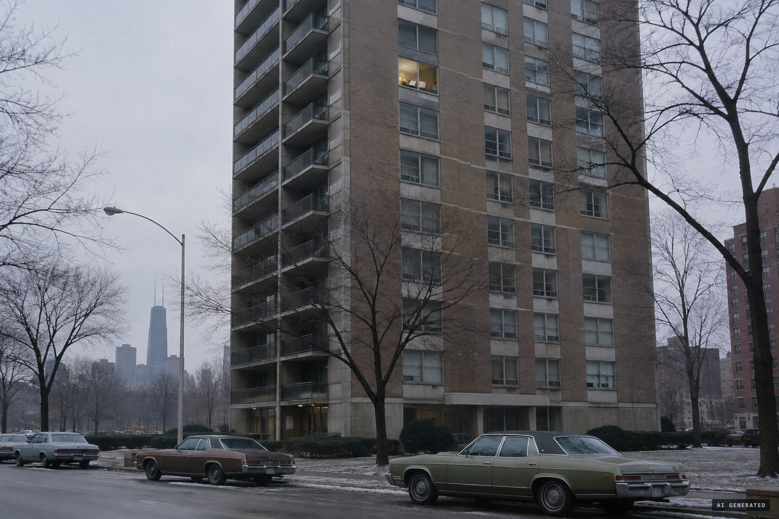 Teresita Basa's high-rise at 2740 N. Pine Grove Ave., Lincoln Park
