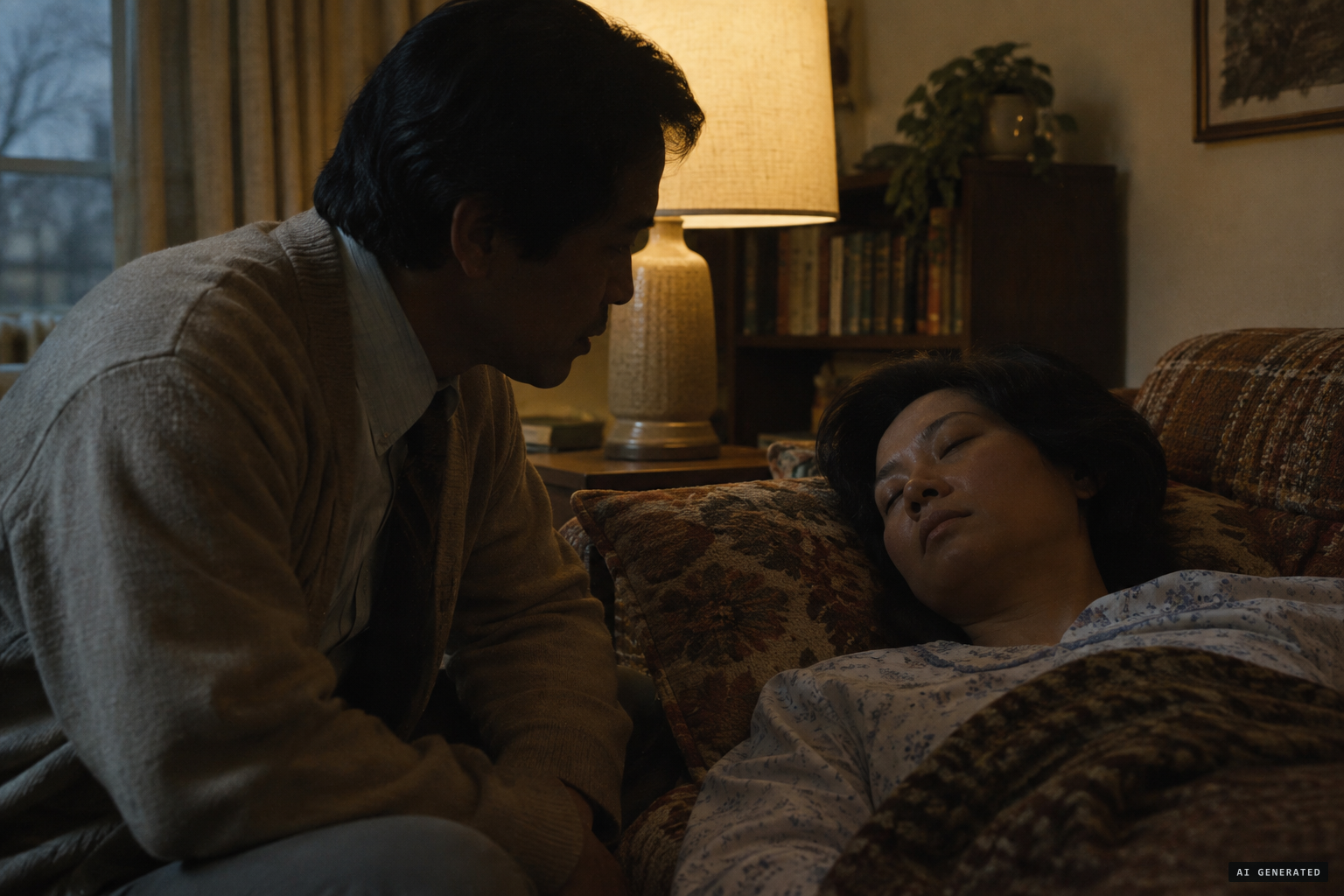 Dr. José Chua hears a voice that is not his wife's: "Ako si Teresita Basa"