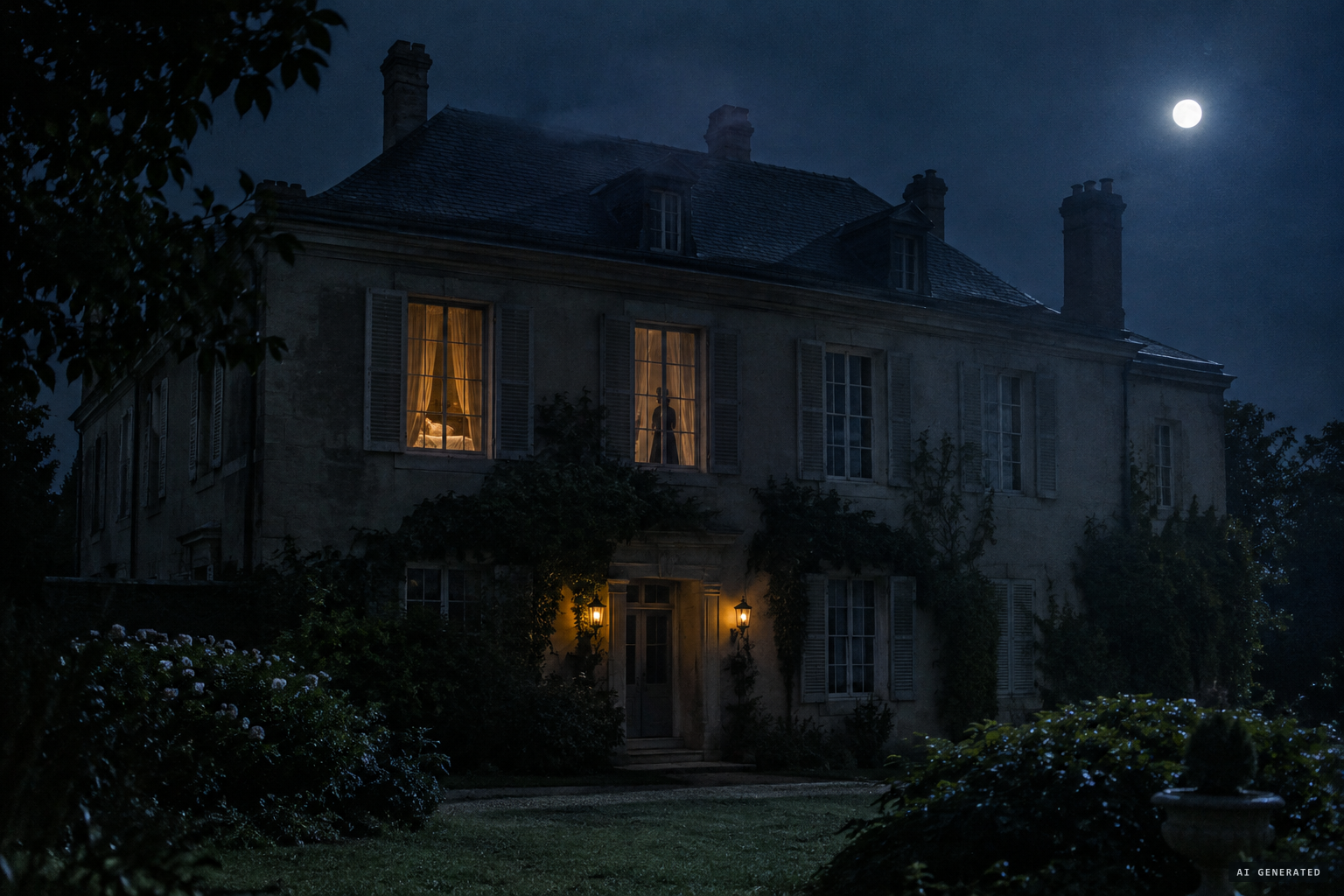 Three suspects: the landlord, the girl, or Matilda's ghost
