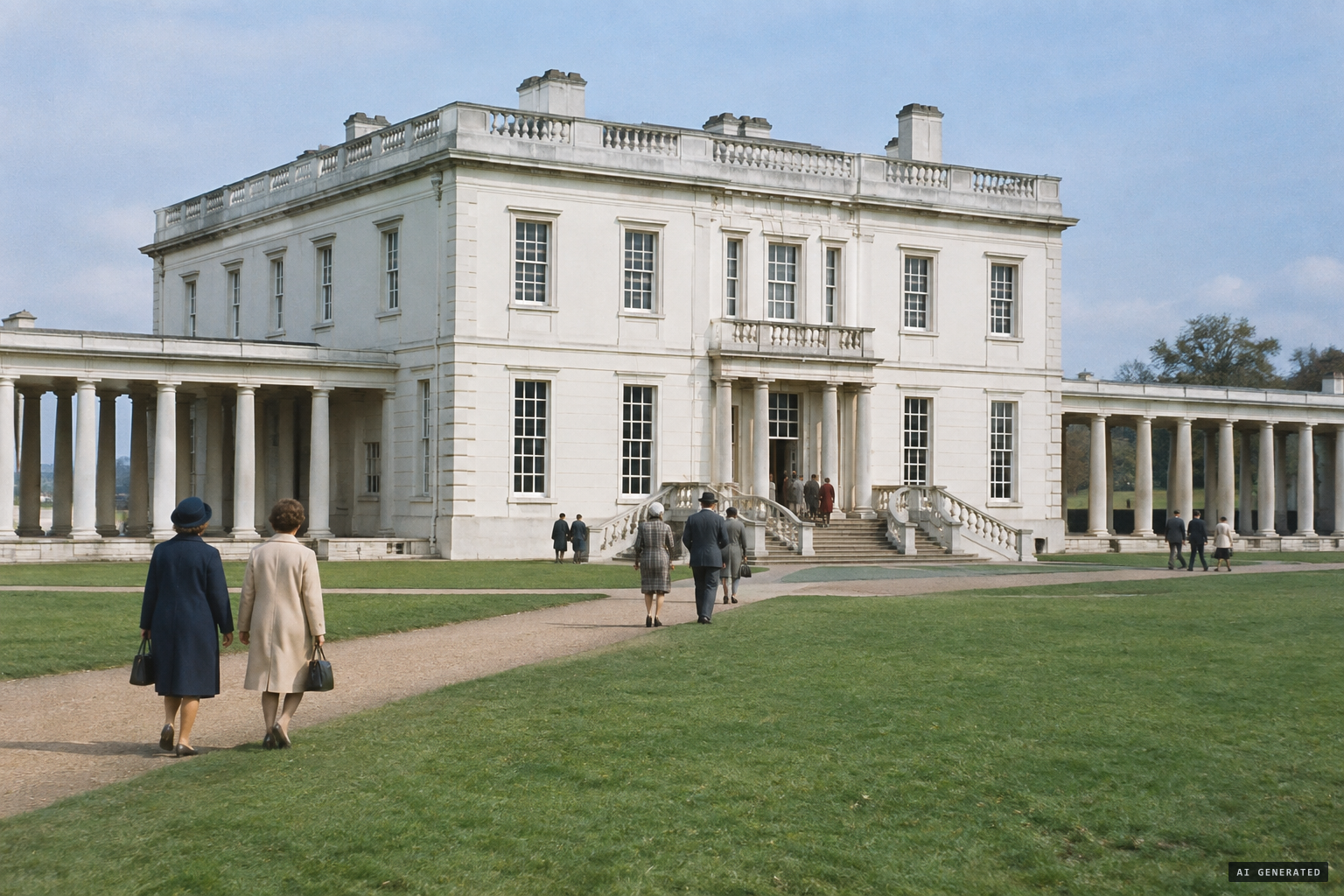 The Queen's House in Greenwich, designed by Inigo Jones