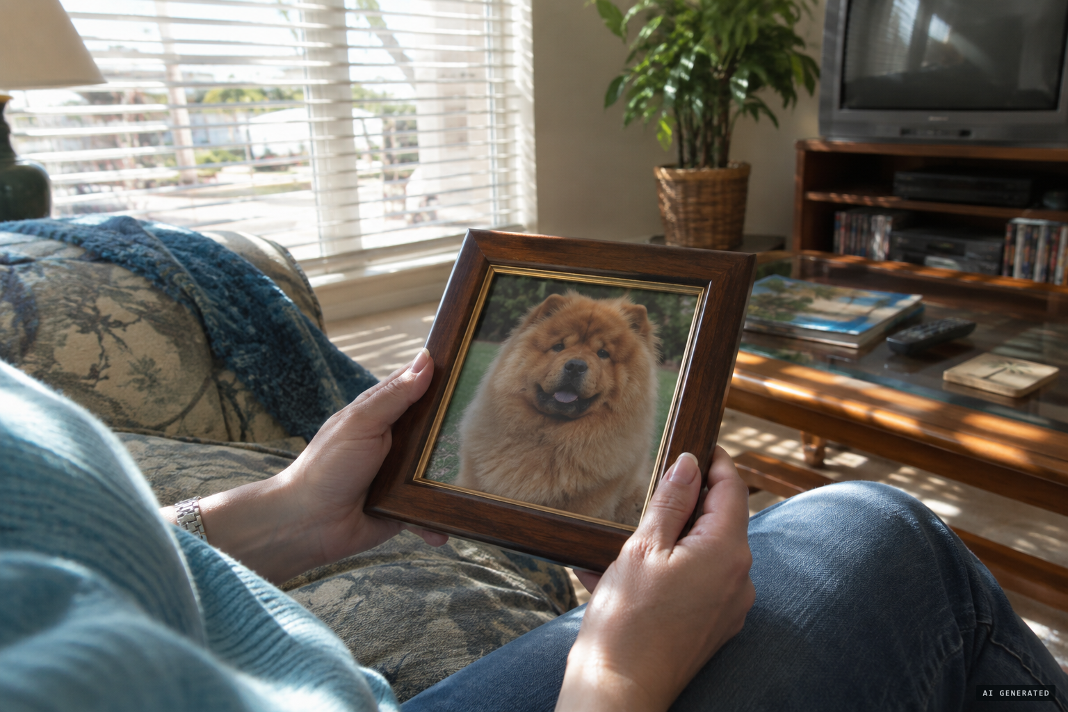 A Florida woman claims the beast was her runaway chow, Woolfie