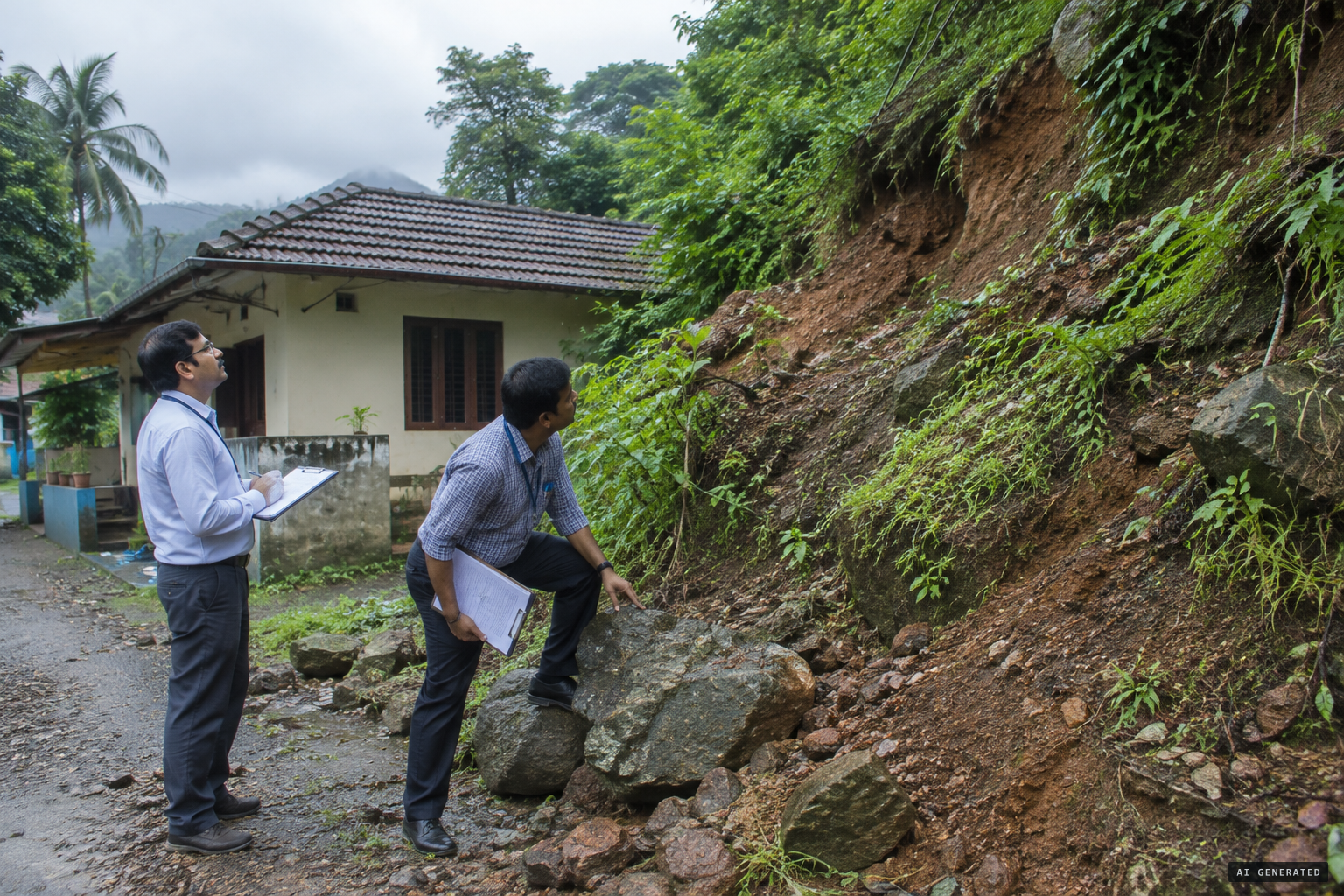 Geology officials from Thodupuzha find no scientific reason