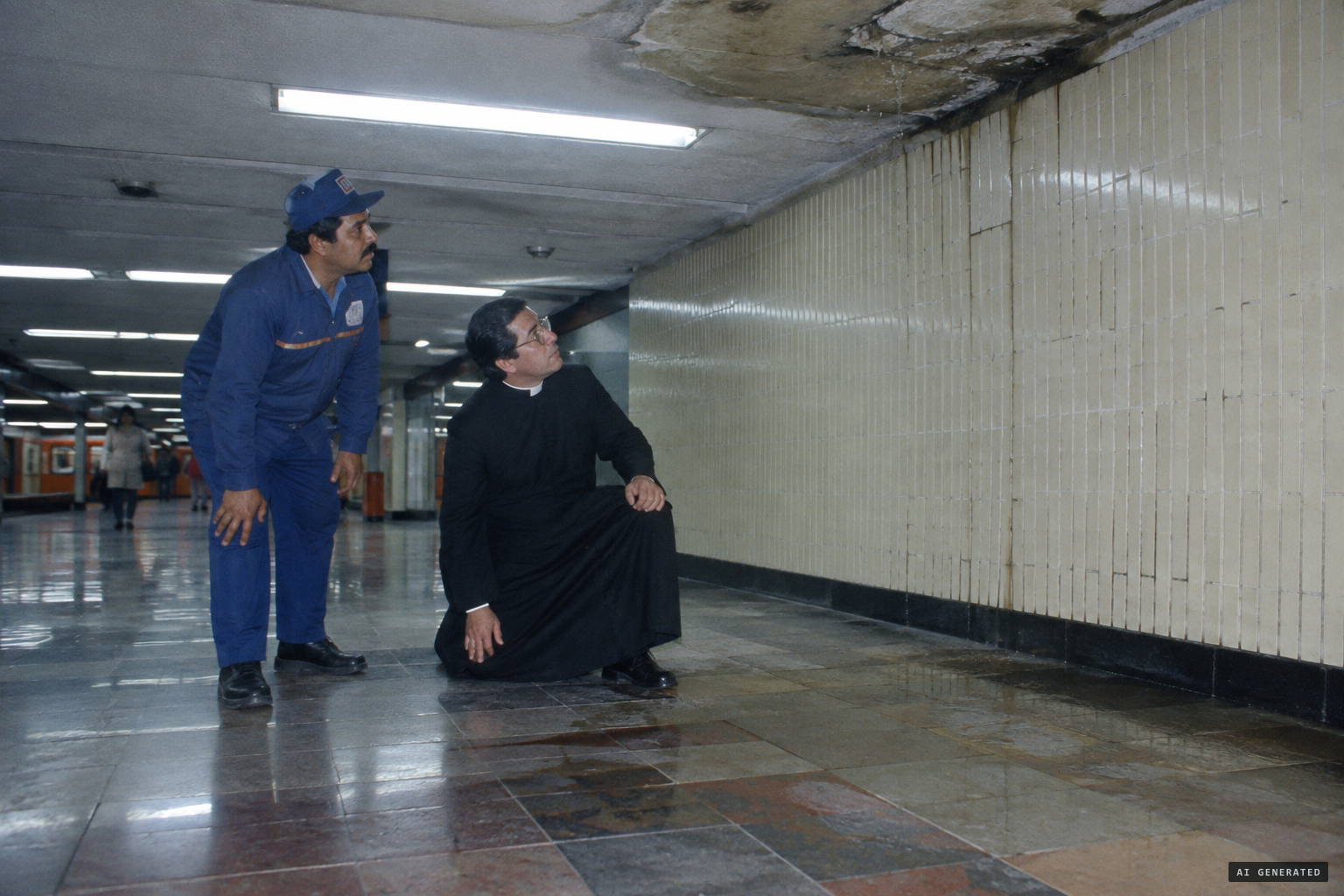 The Church inquiry concludes the cause was water infiltration