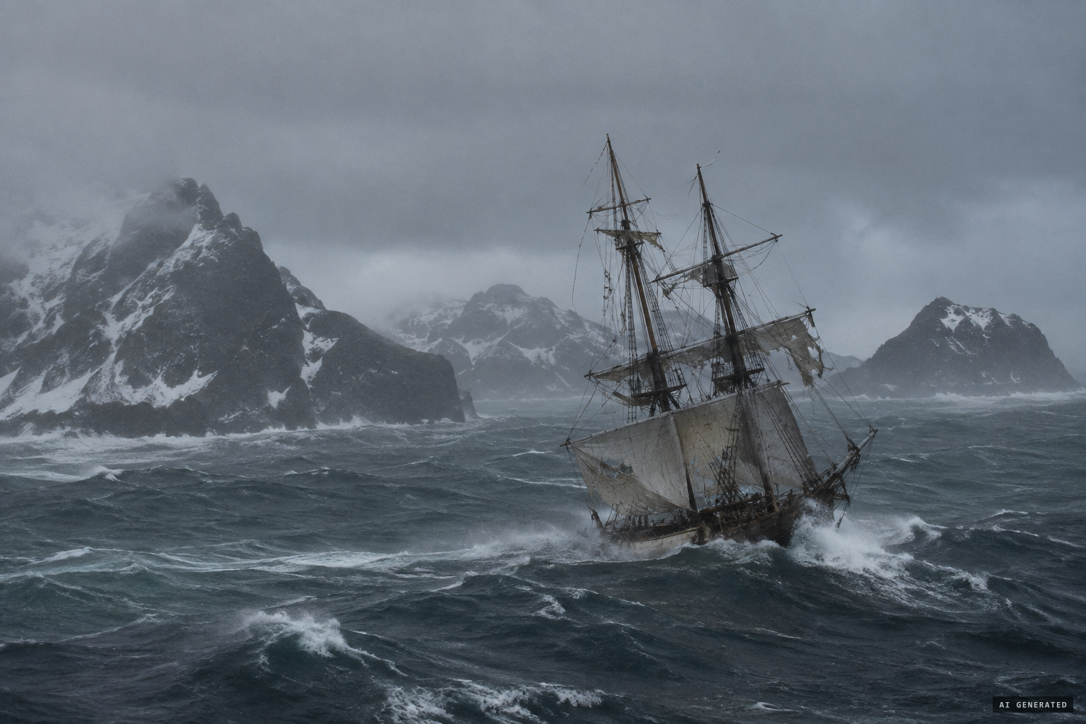 In 1853 the Monongahela was lost with all hands in the Aleutians