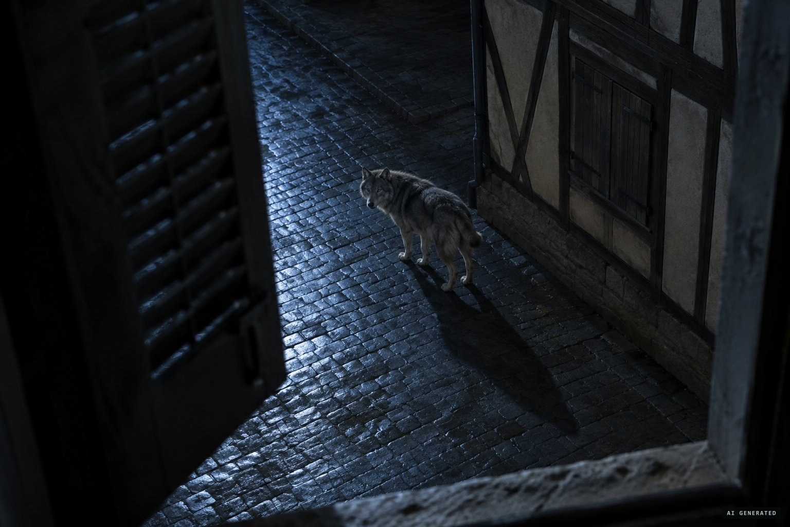 Courtaut, the tailless wolf