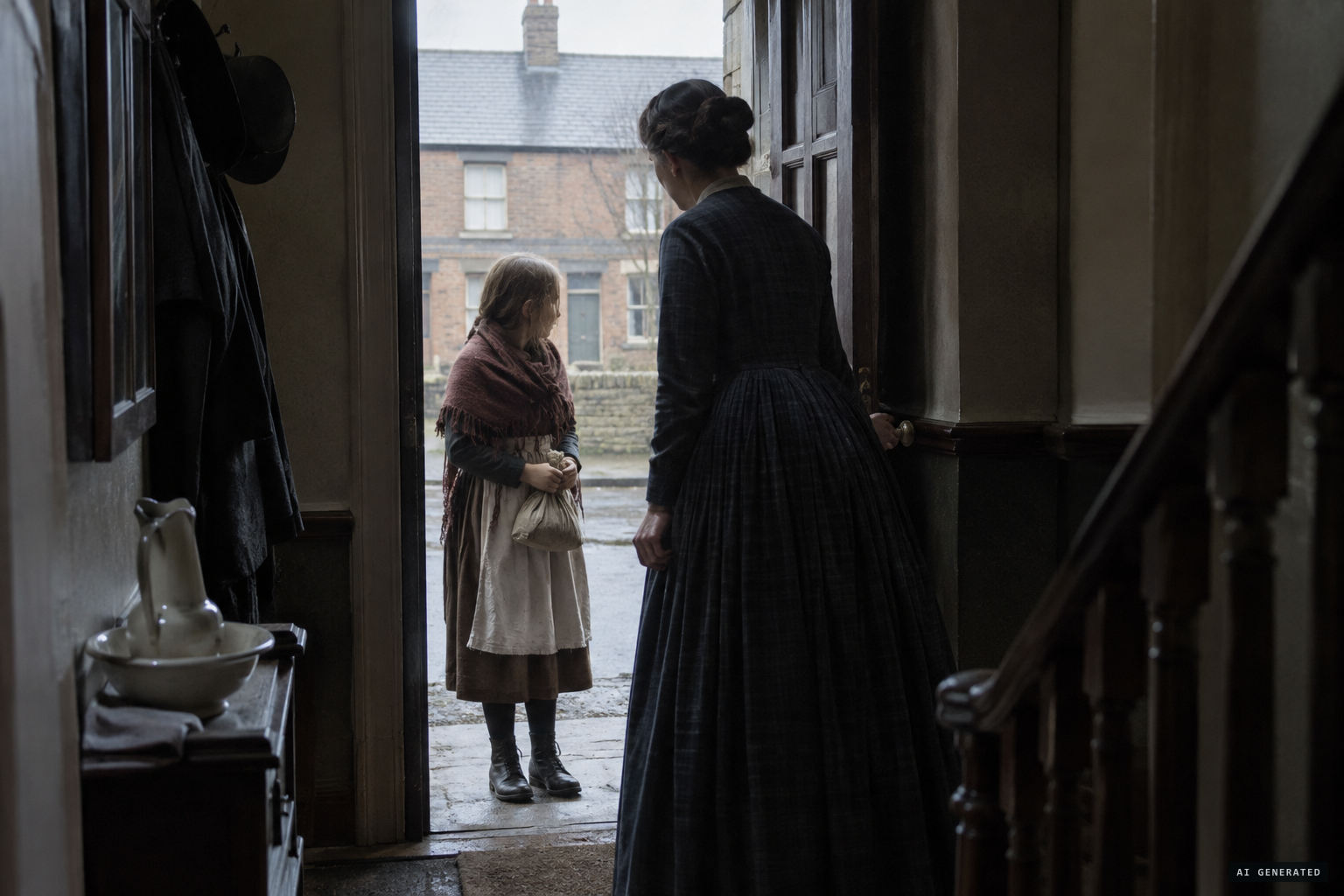 Eliza Rose, about ten, comes to stay with Mrs White