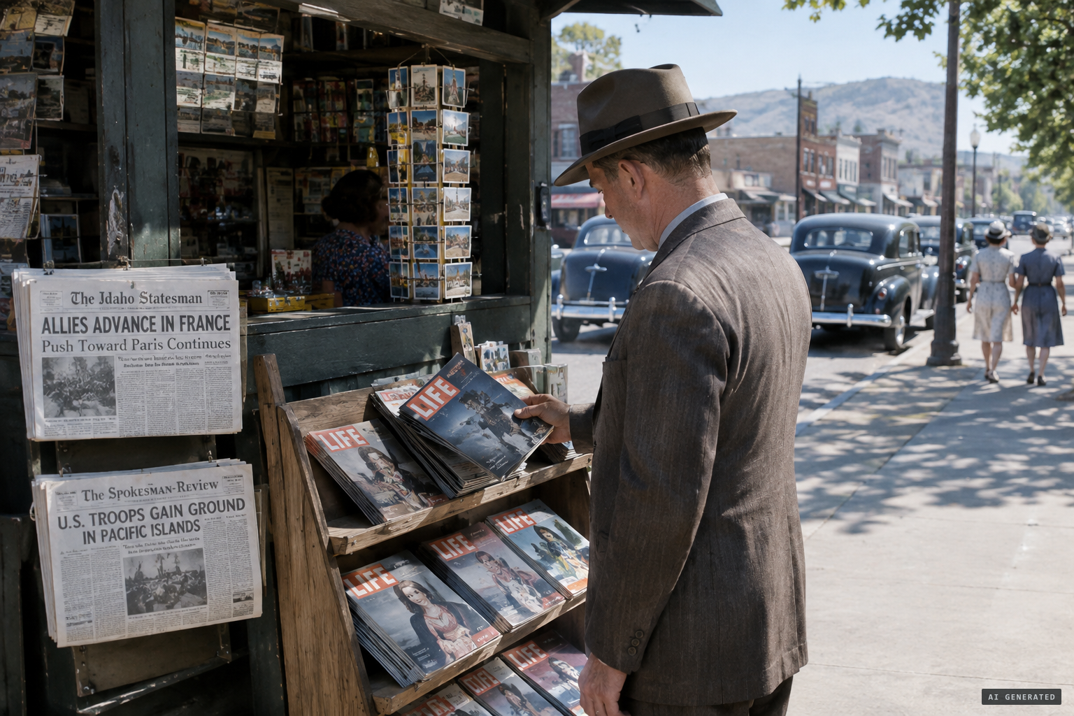 TIME runs the story of 'Slimy Slim' in August 1944