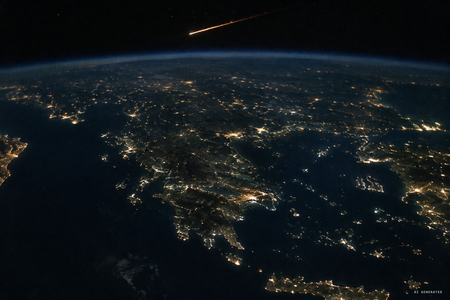 Visible across most of the country at once