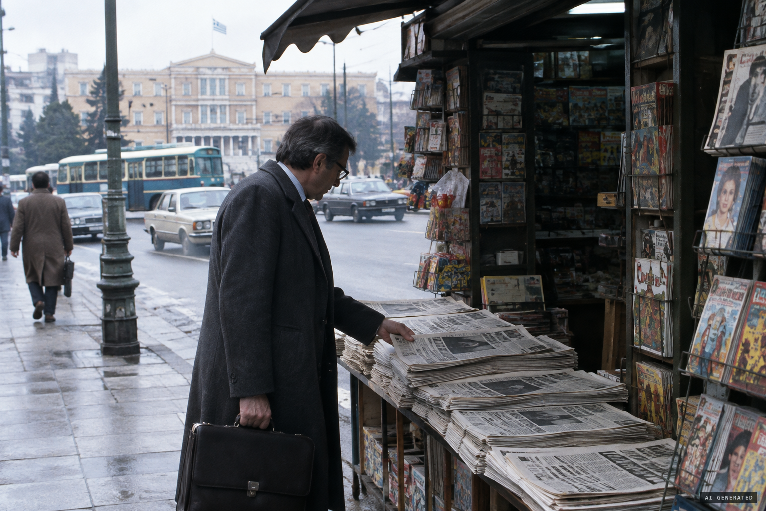 Eleftherotypia reports the case on 15 December 1985