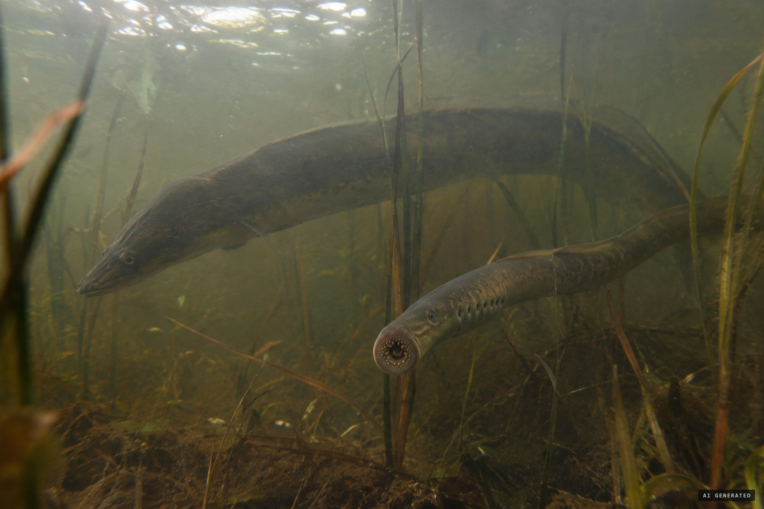 An eel or a lamprey? The debate over what they saw