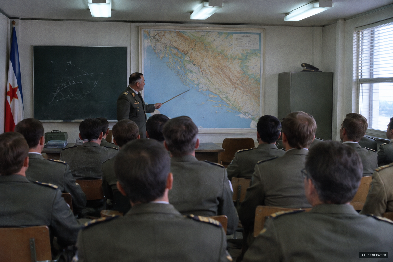 Kulenović tells the crews that Tito at Igalo is briefed every day