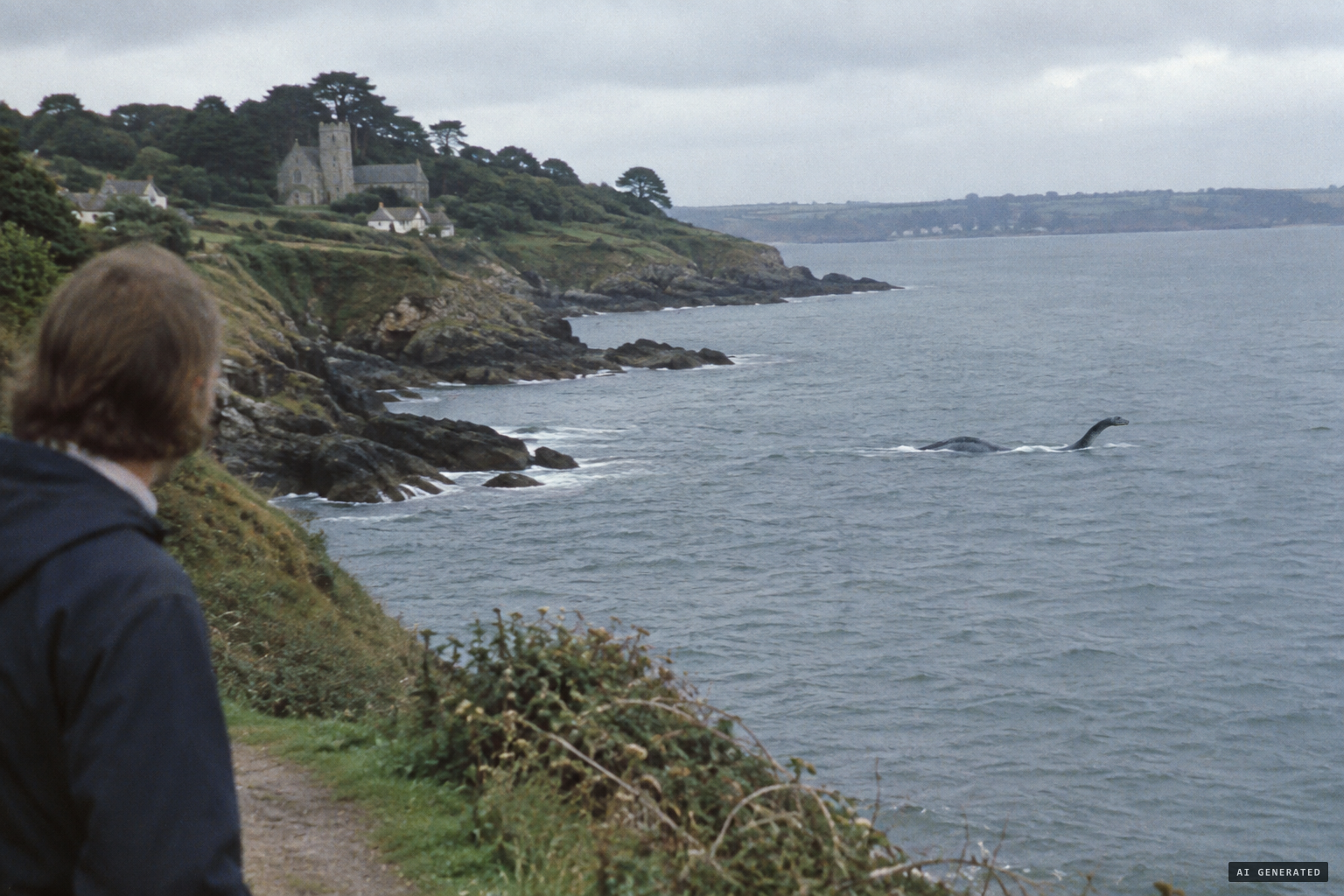 Morgawr, the Cornish sea serpent tied to Shiels's name