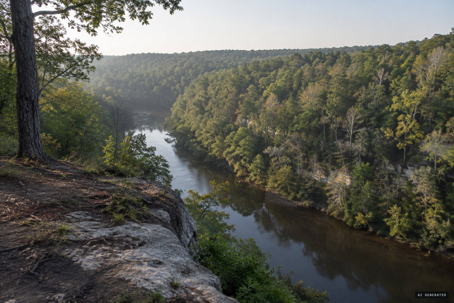 Torreya State Park near Bristol, one of the places named for the encounter.