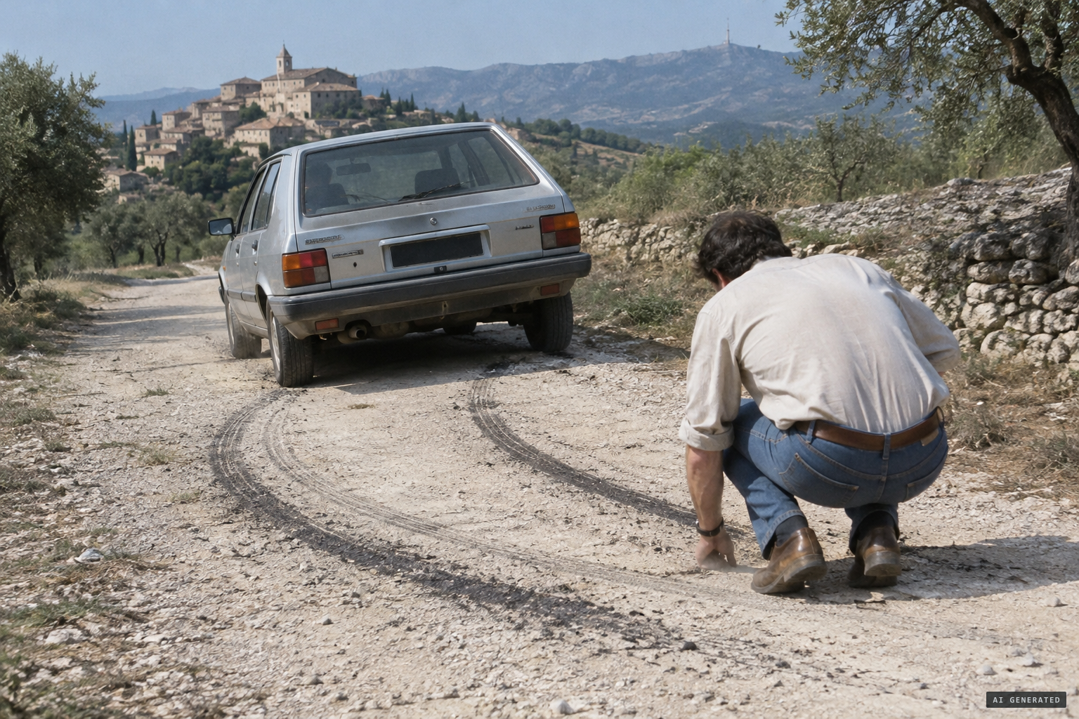 A sceptic's braking test on clay-limestone ground