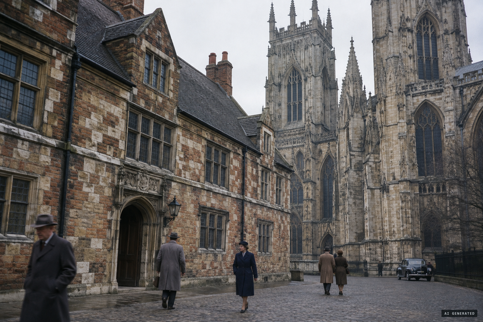 Treasurer's House on Minster Yard, beside York Minster, inside the old Roman fortress