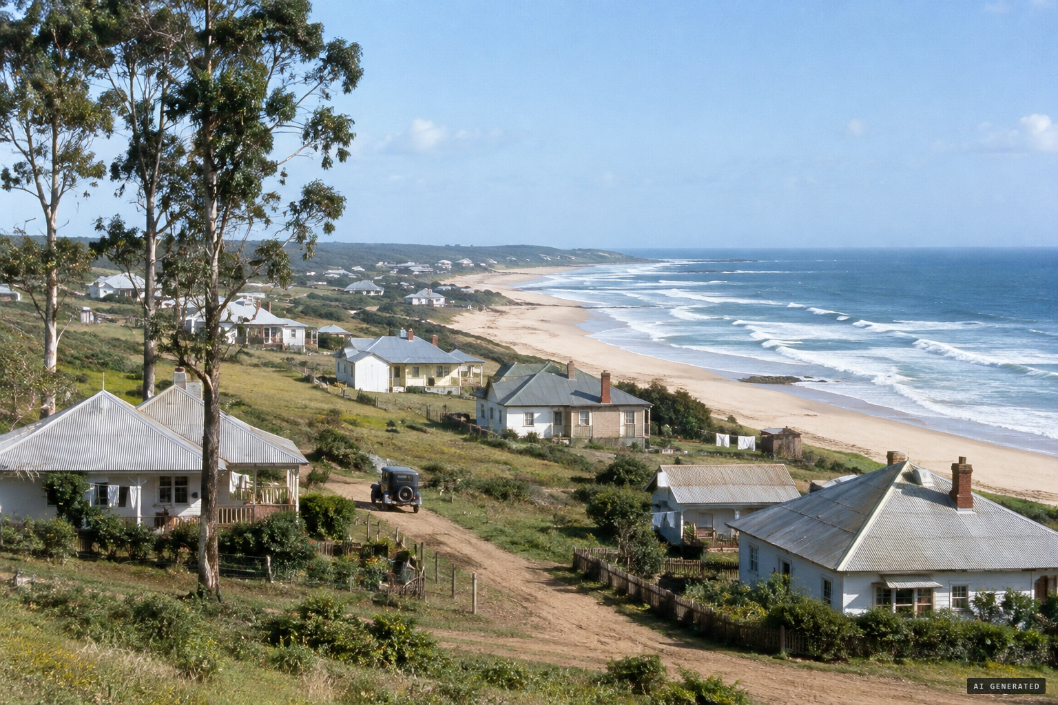 Margate, a young township on the Natal coast