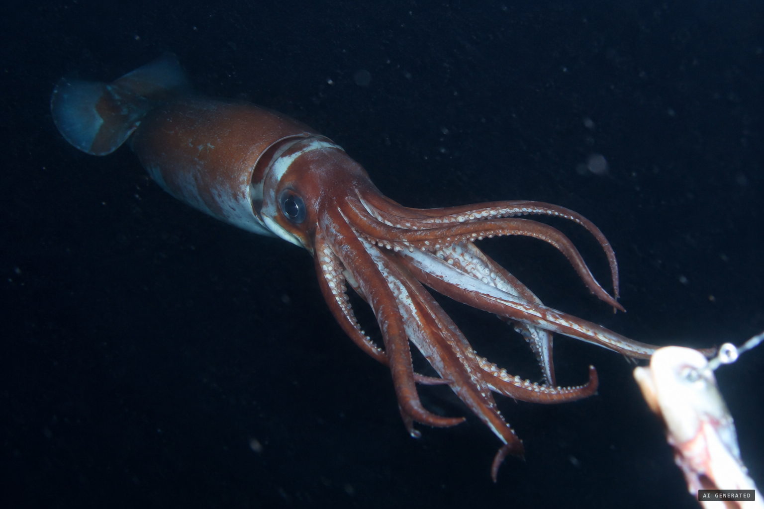 Not a sluggish drifter: an active predator