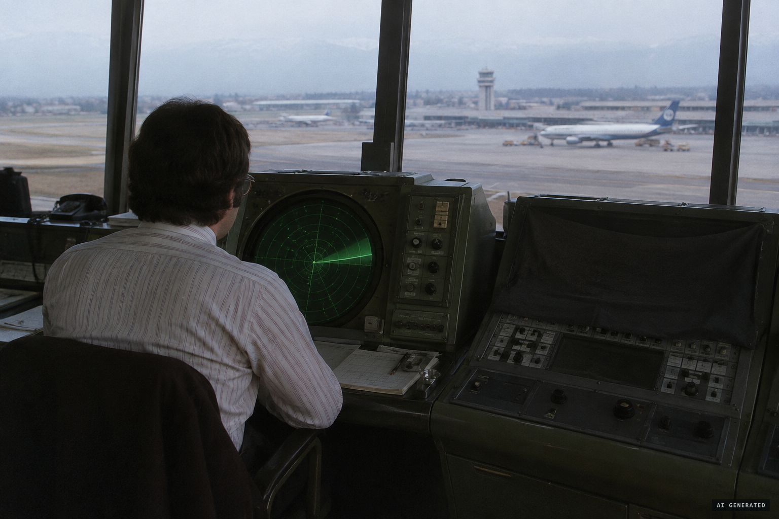 Caselle's search radar gave direction only, and the GCA radar had been out of service for months