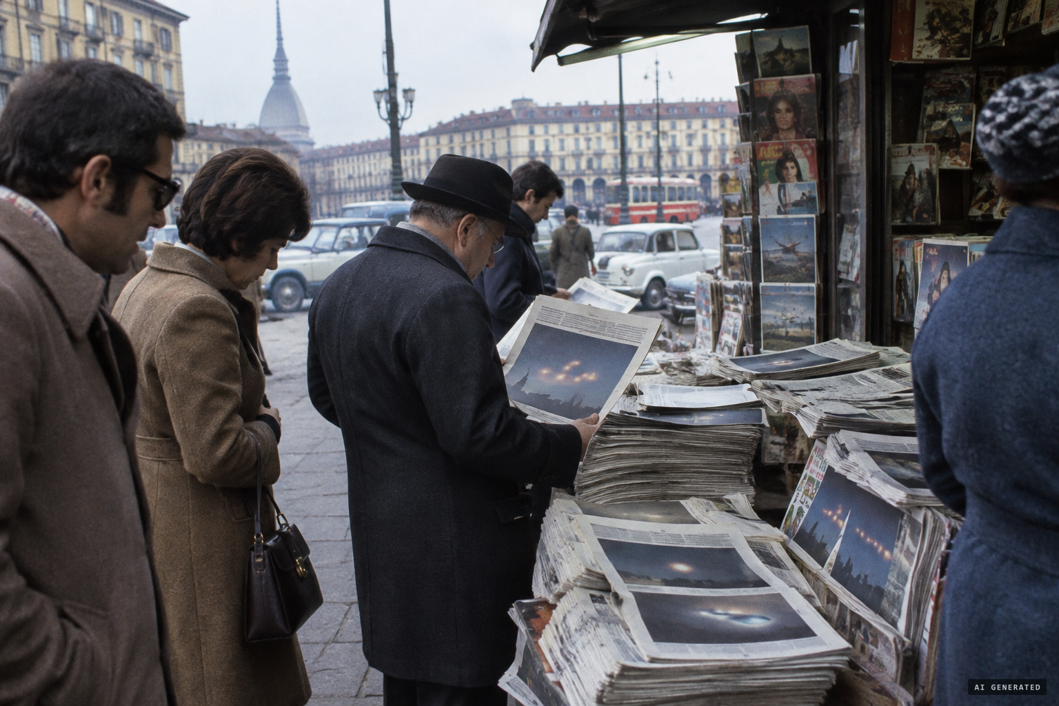 The press fills the gap with over 100 articles