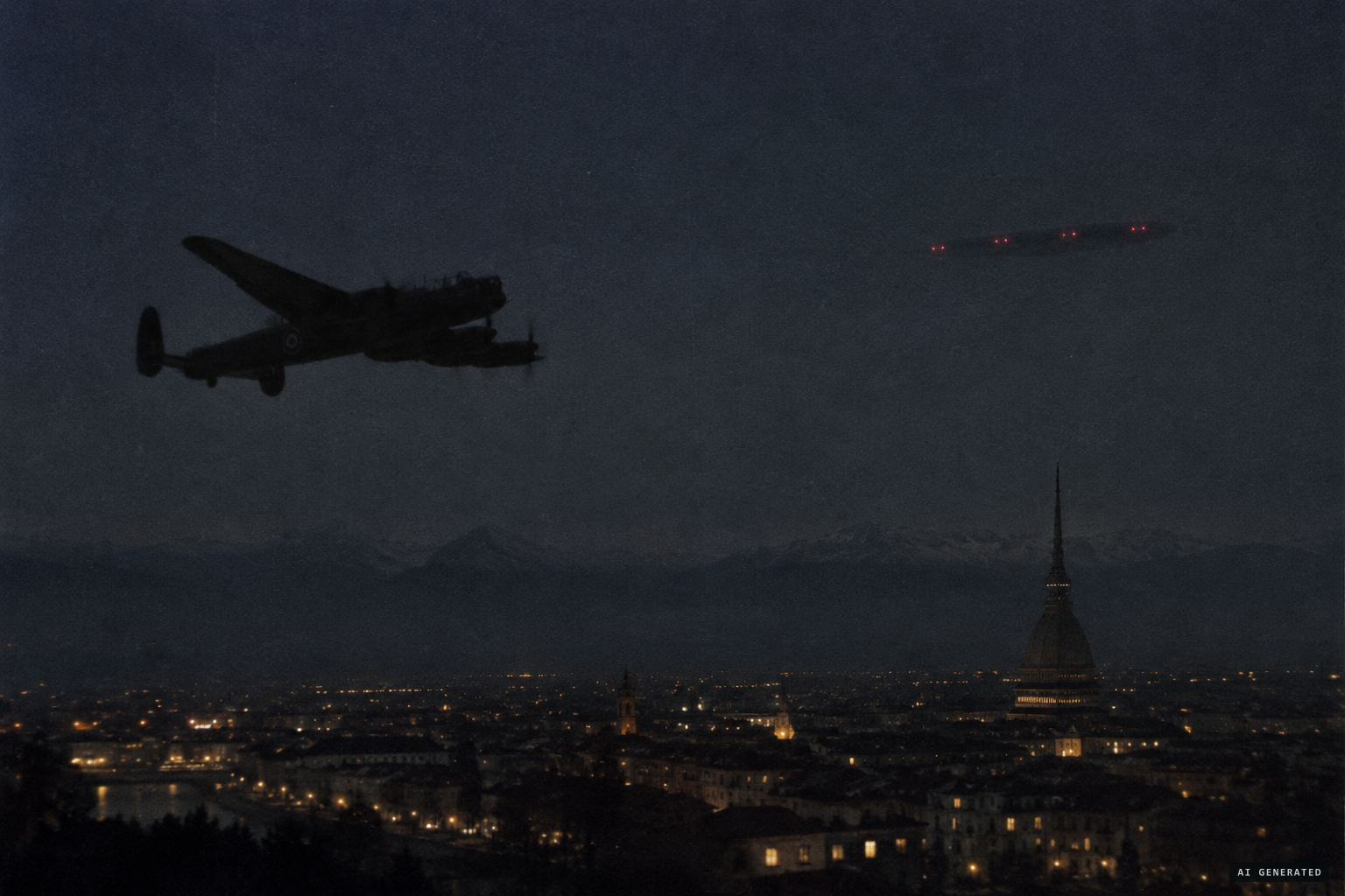 Turin, one of the earliest European foo fighter reports, later garbled in retelling