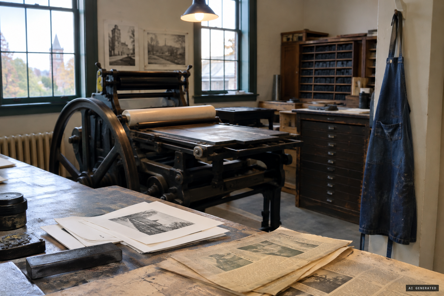 Wells College Press's 100-copy letterpress book on the monster