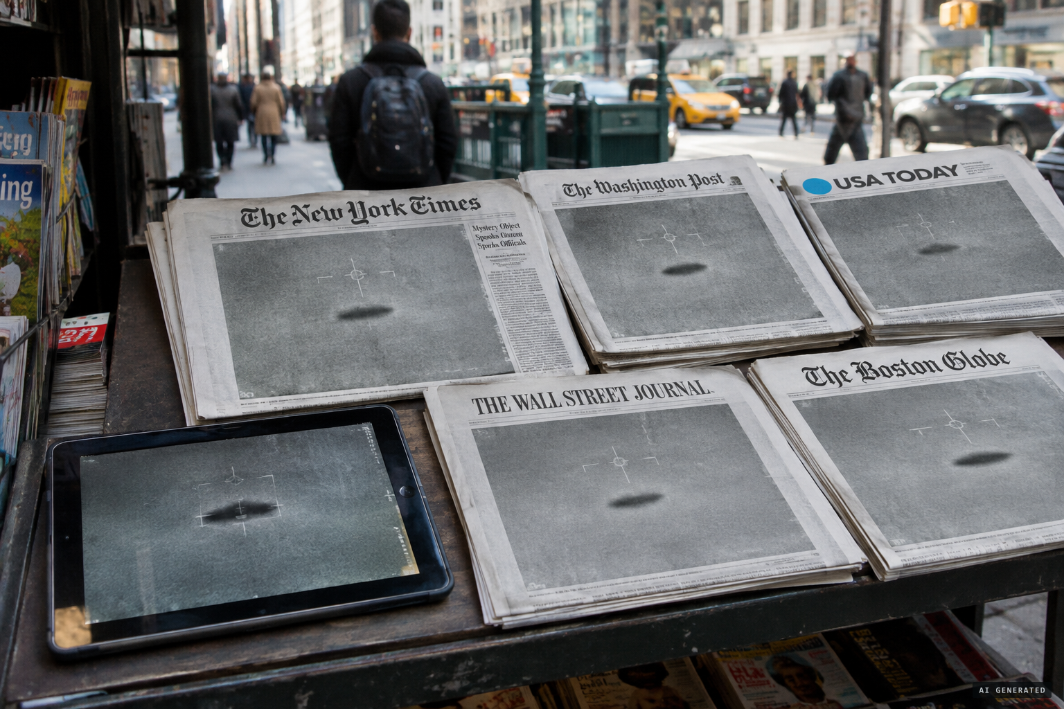 The footage ran in the Daily Mail, Newsweek, the Kyiv Post and many other outlets.