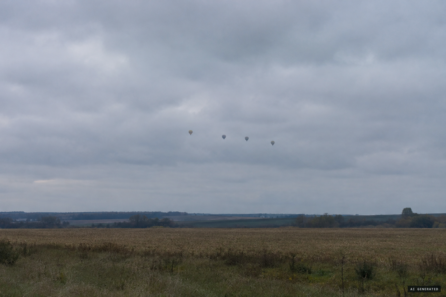 Balloons, decoys or small drones remain possible without the footage