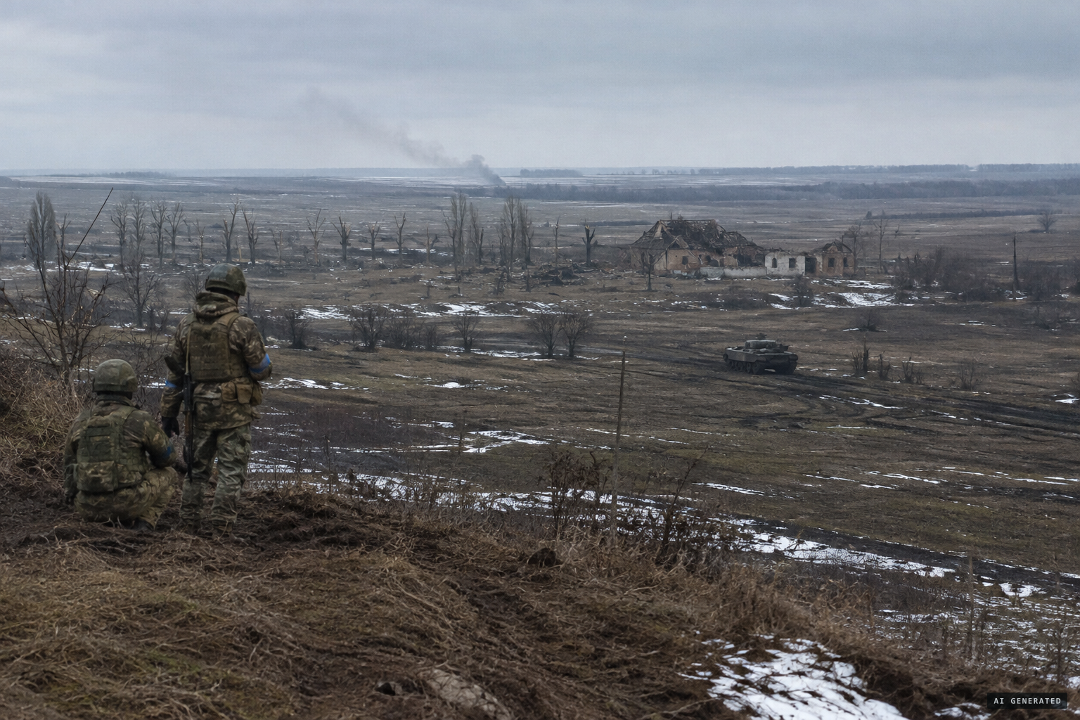 February or March 2024, somewhere in the war zone