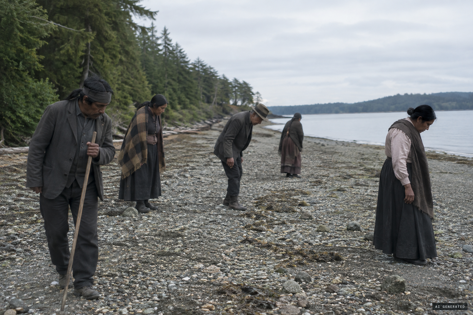 Friends and family return to the beach and find nothing