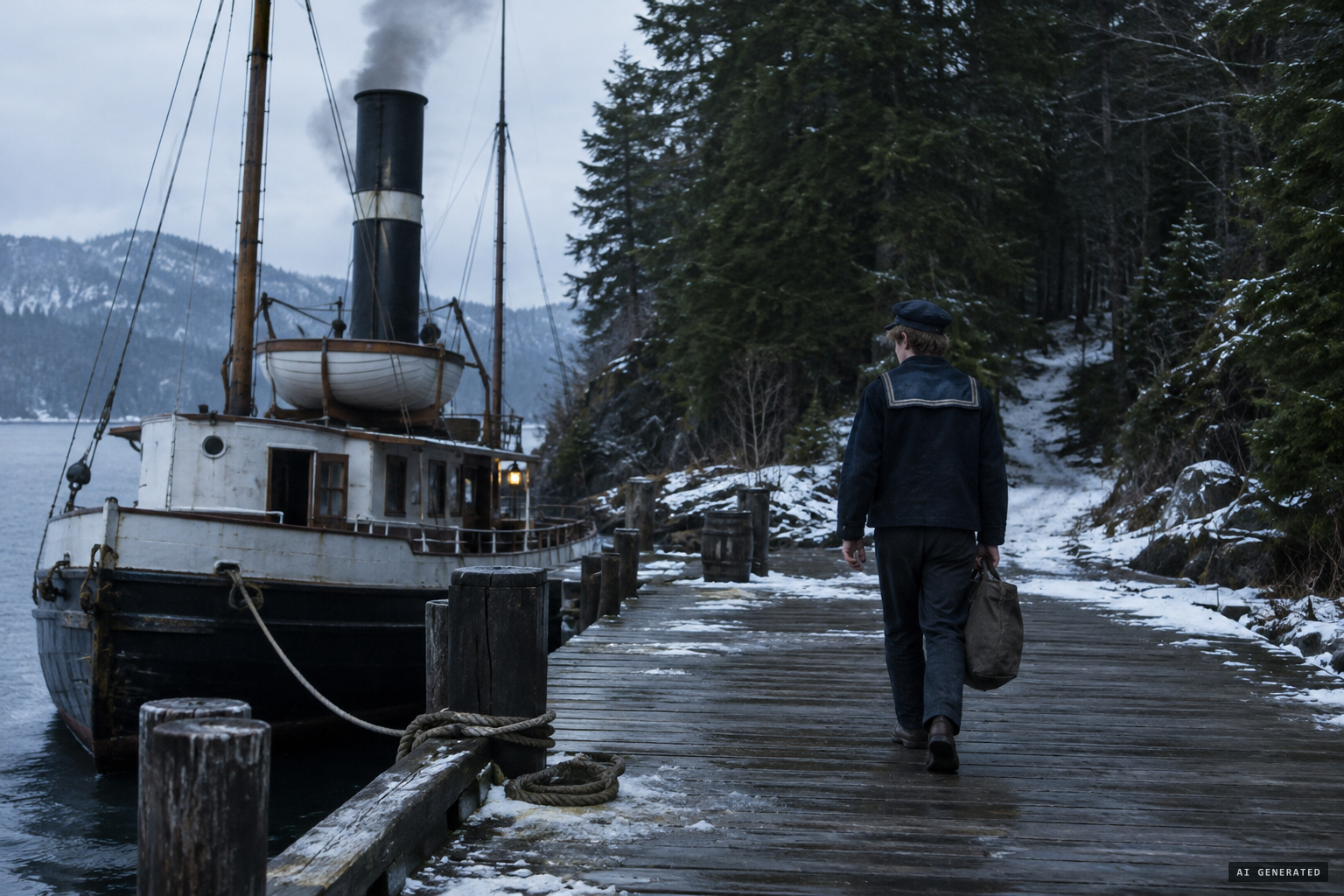 Owens's theory: a young man from the steamer Jean who vanished in the Qualicum woods