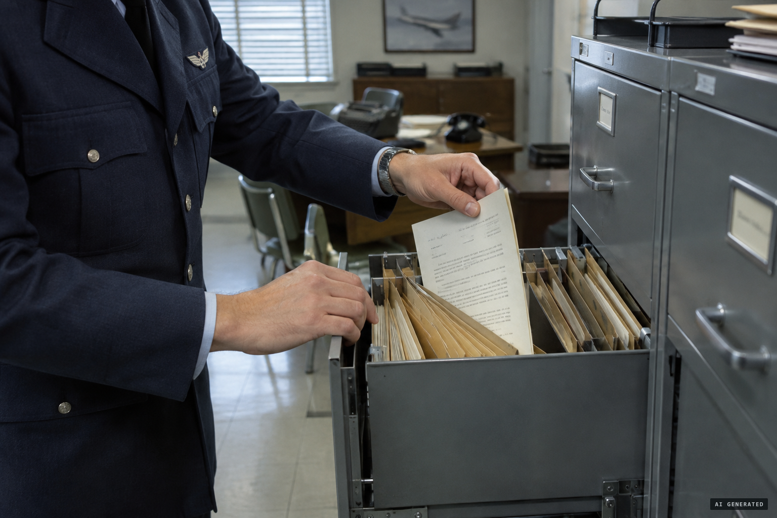 The report reaches Project Blue Book and is classed unidentified