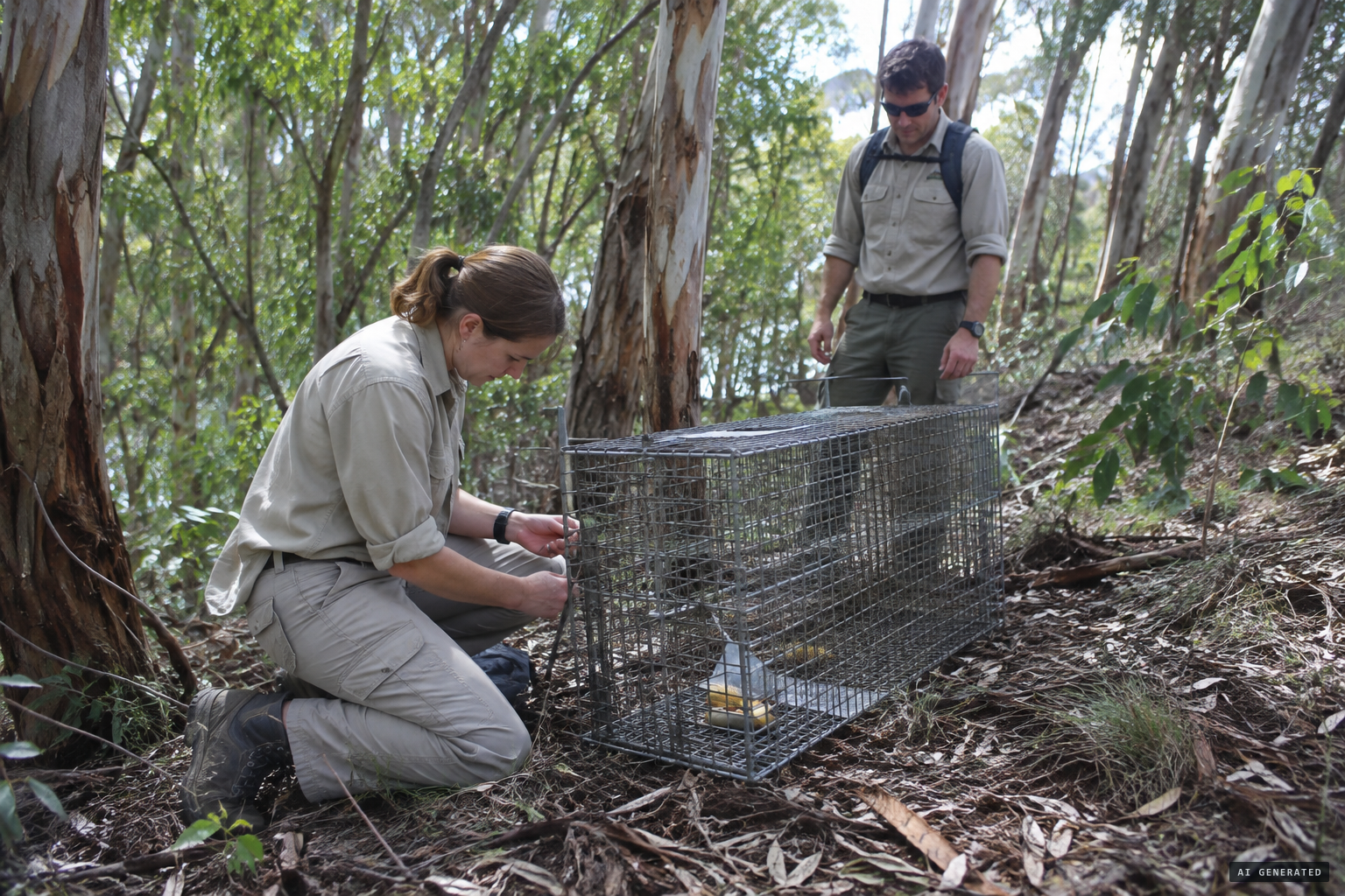 Baited cages go up in June in the hunt for the cat