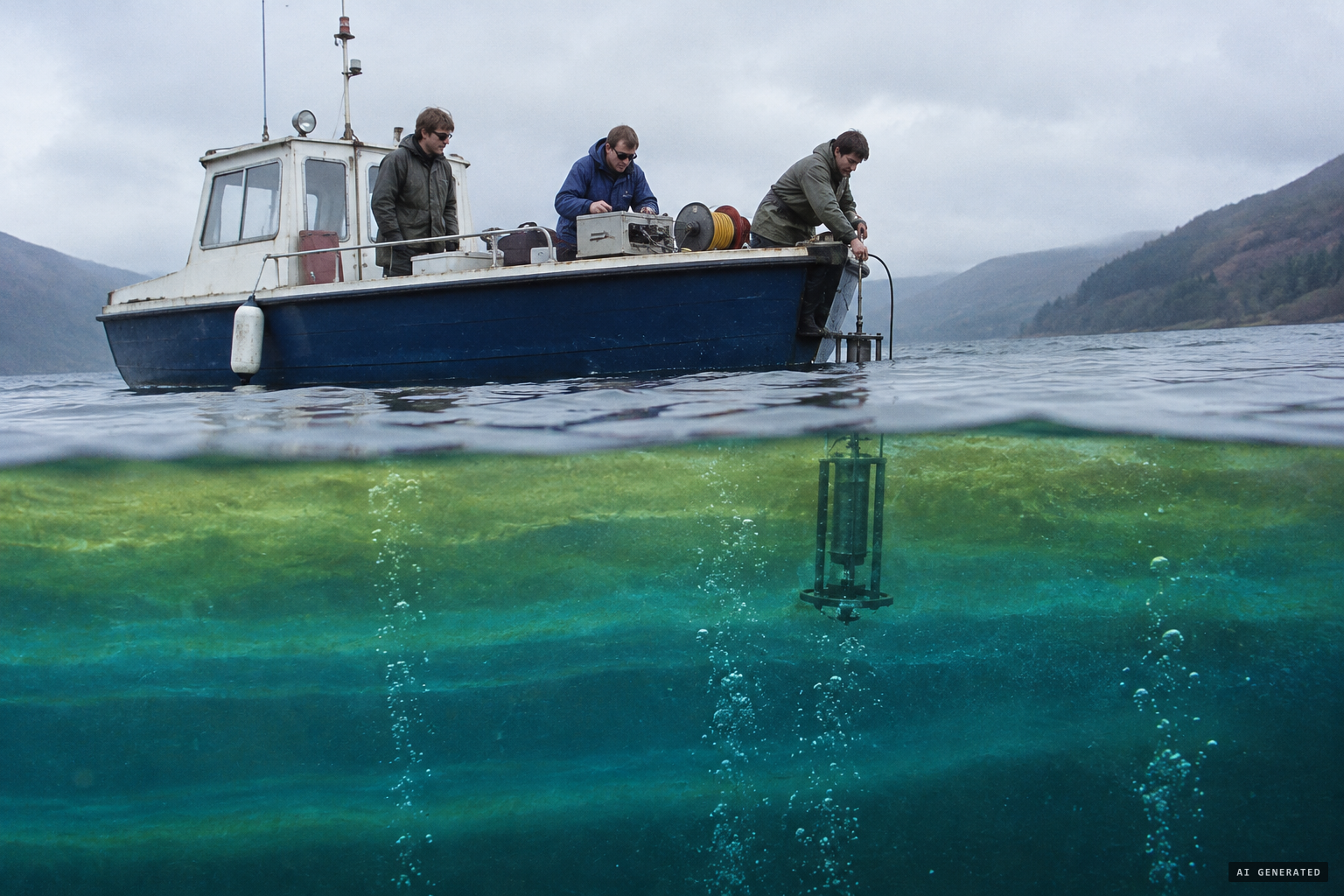 Later work points to gas bubbles and thermal effects in the water