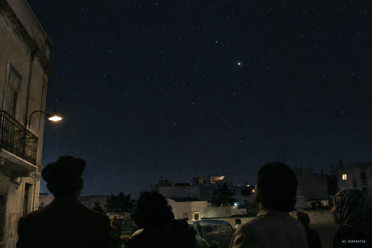 The second object: a starlike point of light
