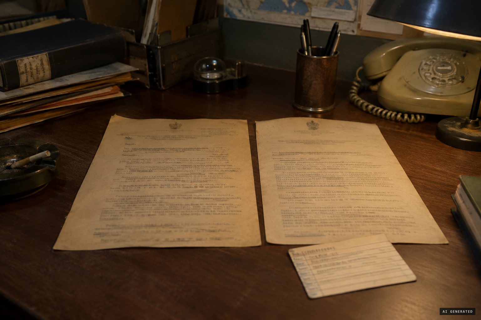 A tangled paper trail: a different embassy reply and a conflicting catalogue entry