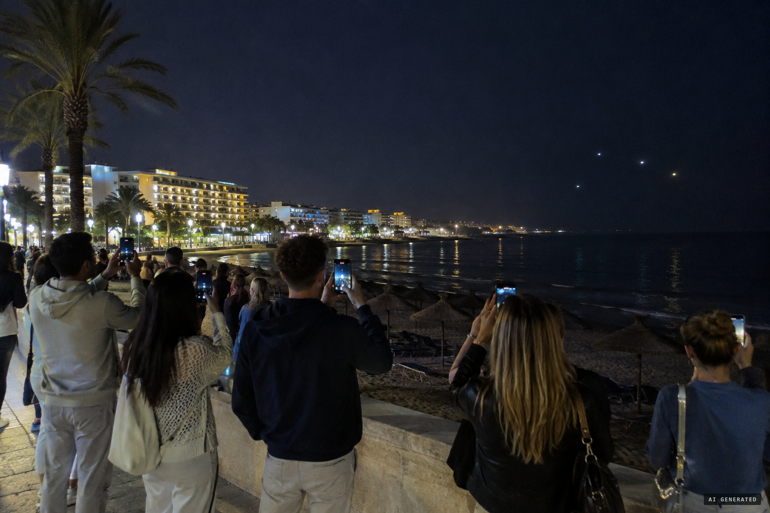 New lights over Hammamet in 2026 bring the old Firefall back to mind