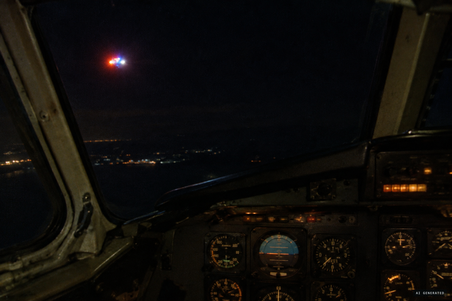 Near Bom Jesus da Lapa, Captain Britto sees a vivid light to his left