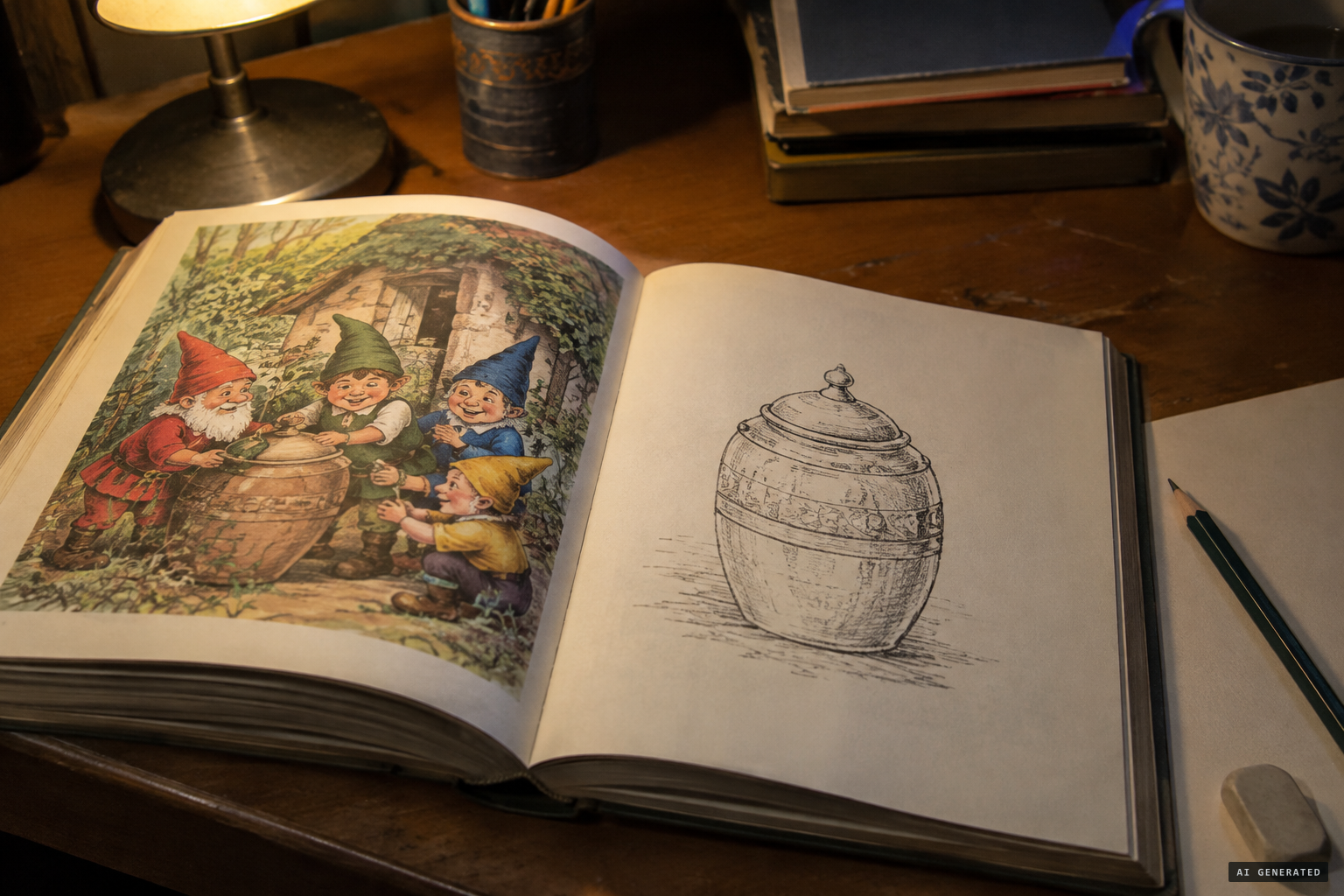Caravaca reads the case as folklore, the tietes as duende-like figures