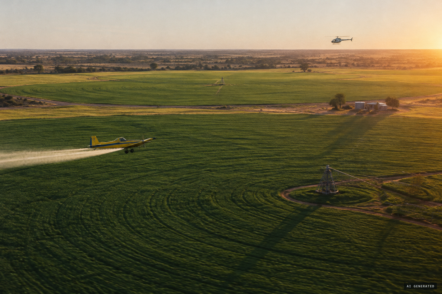 Low-flying helicopters or crop sprayers: an unchecked explanation