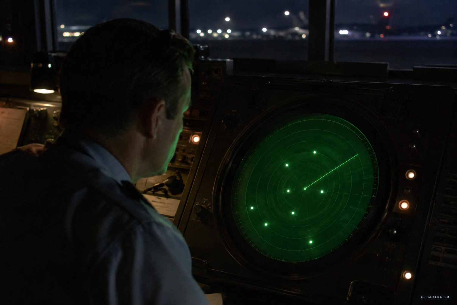 11:40 p.m., July 19: seven unexplained blips on the Washington National radar