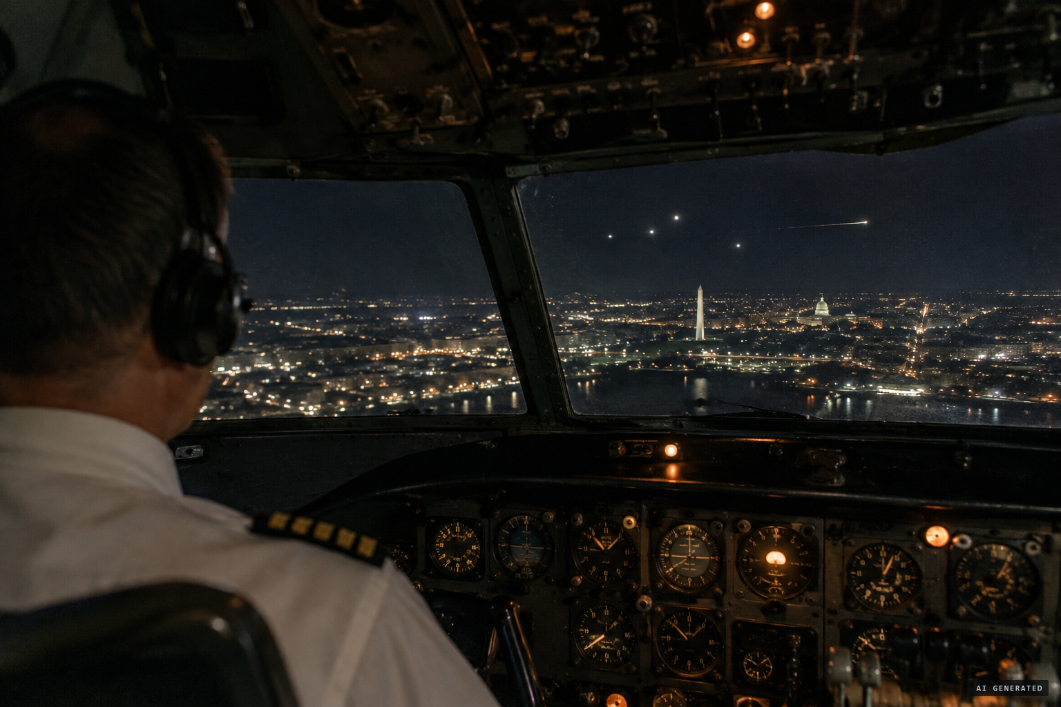 Captain Pierman watches a light streak off, and it vanishes from the scope