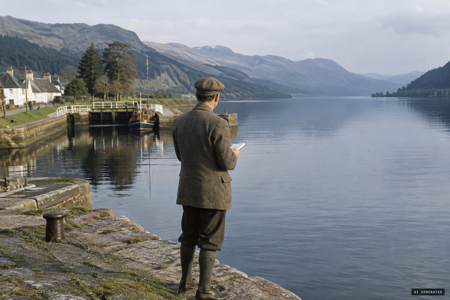 Alex Campbell, water bailiff at Fort Augustus